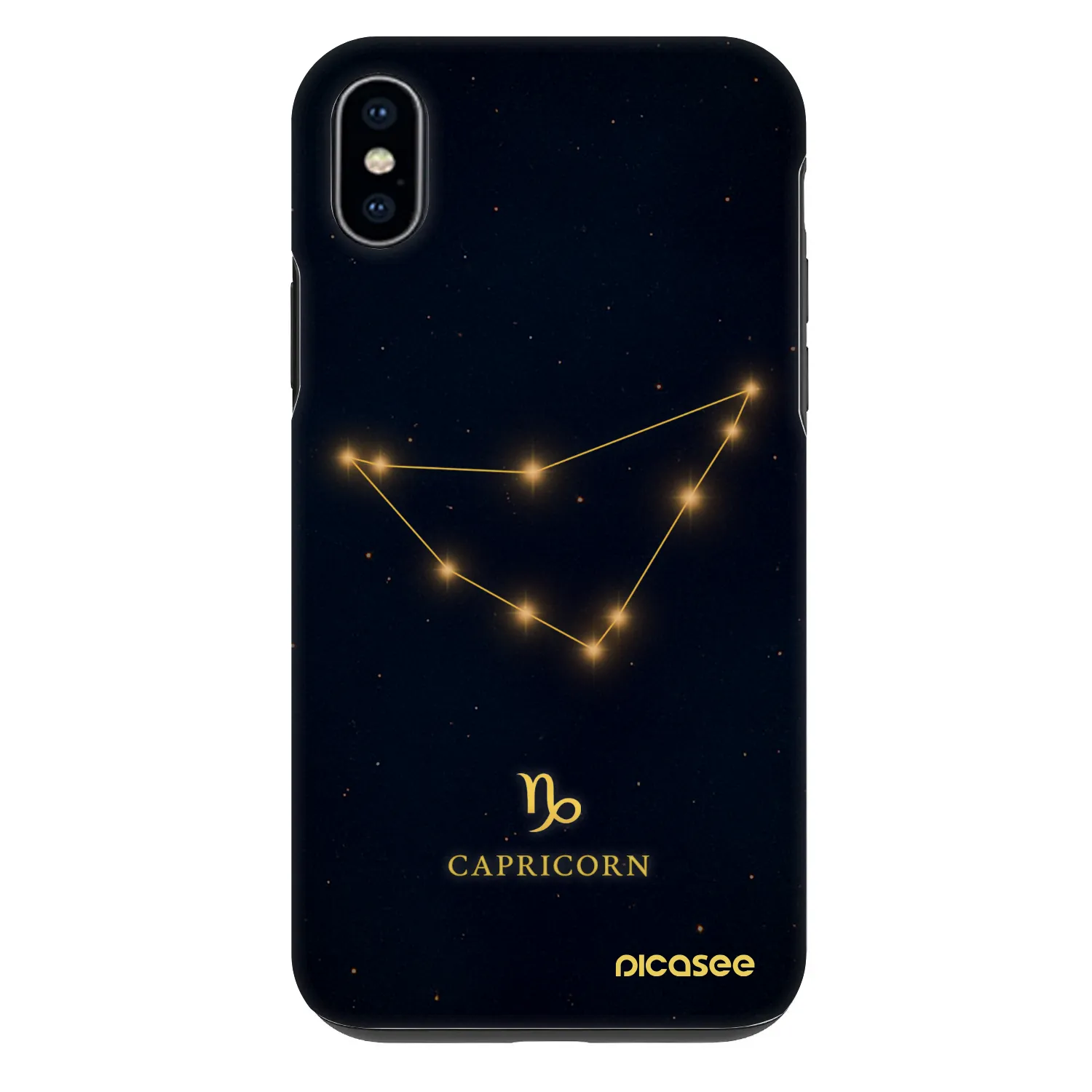 Picasee Fashion Case für Apple iPhone XS Max - CAPRICORN