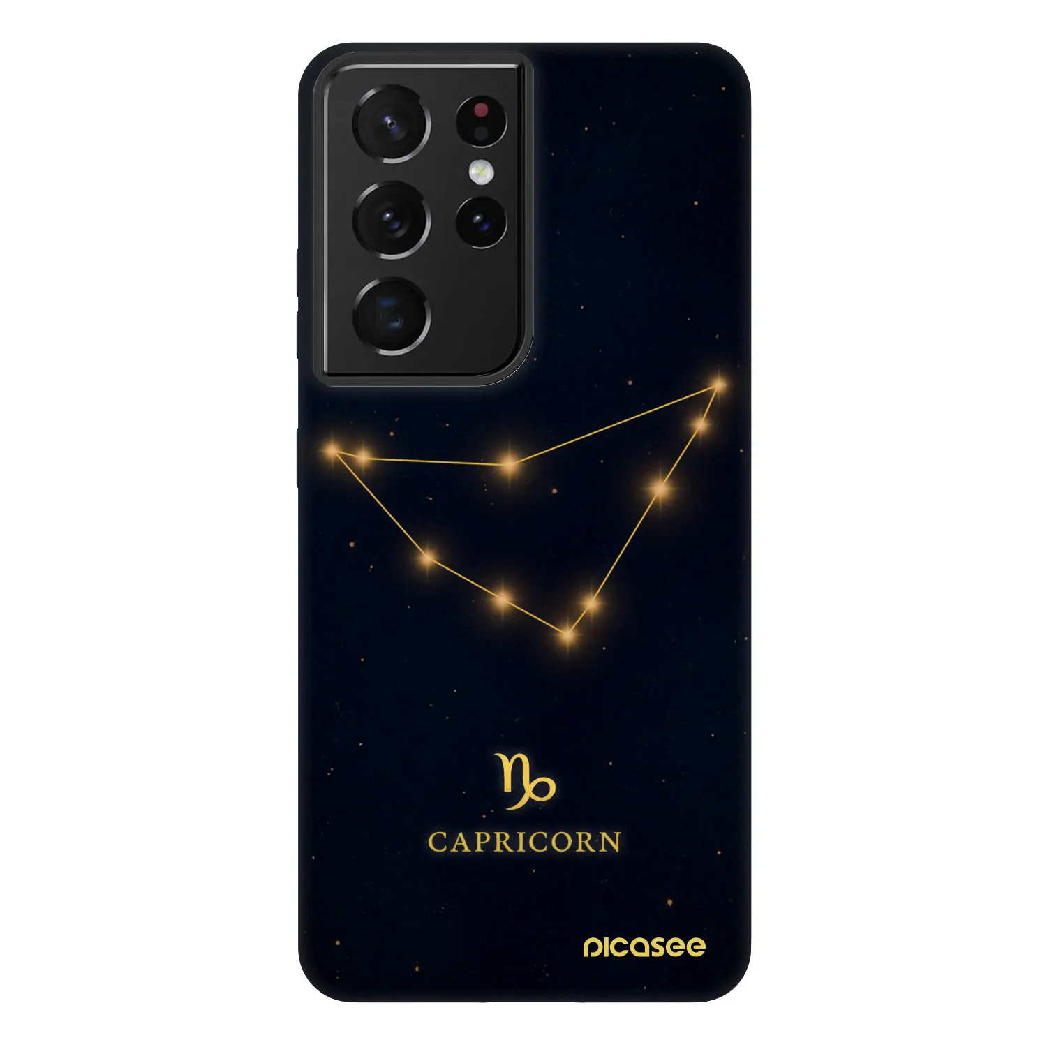 Picasee Fashion Case für Samsung Galaxy S21 Ultra 5G G998B - CAPRICORN