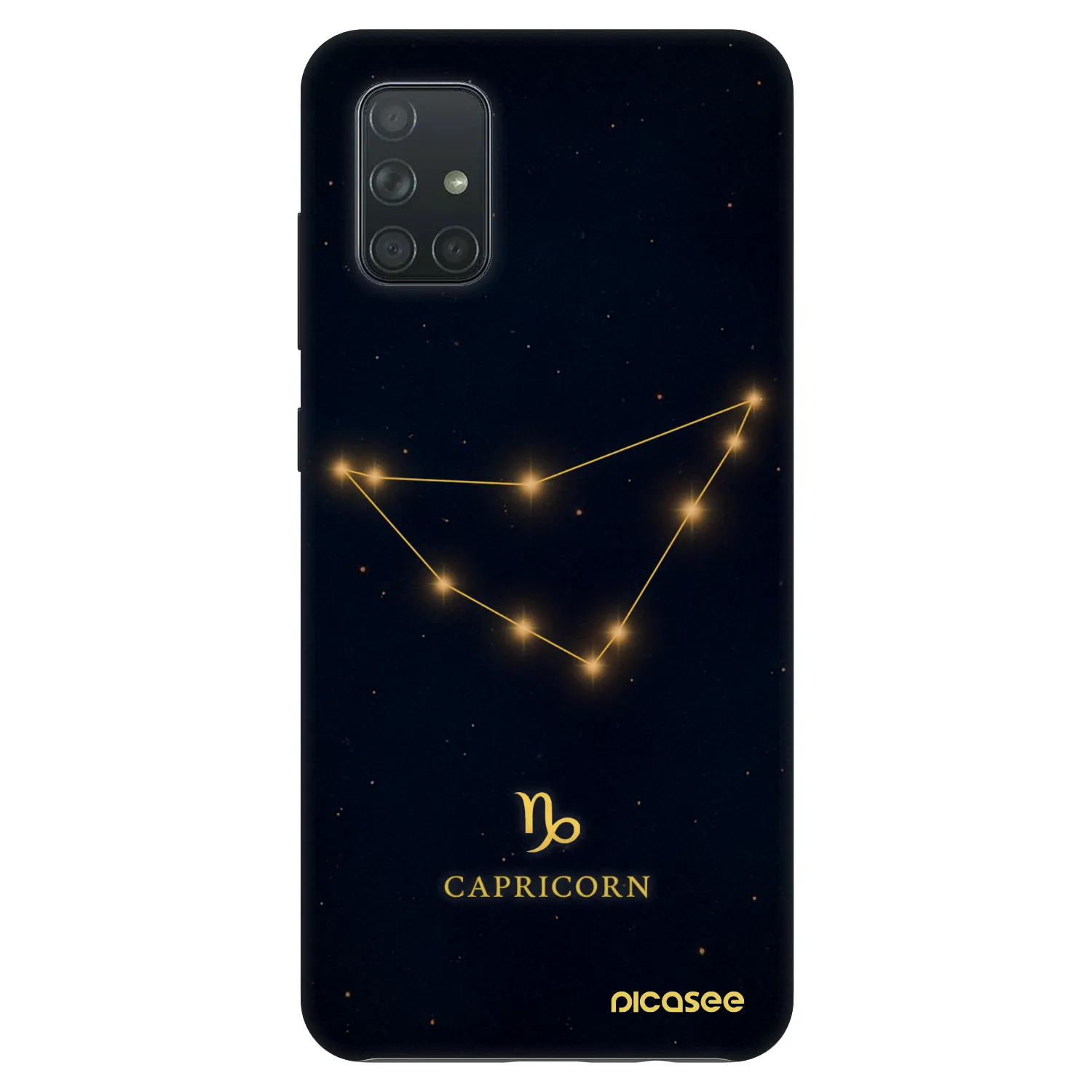 Picasee Fashion Case für Samsung Galaxy A71 A715F - CAPRICORN