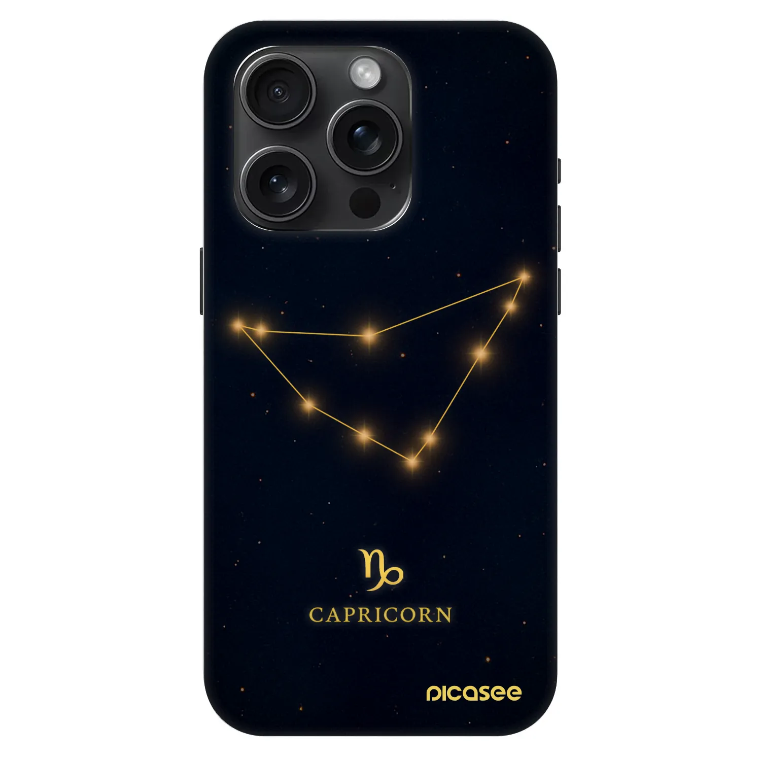 Picasee Fashion Case MagSafe für Apple iPhone 15 Pro - CAPRICORN