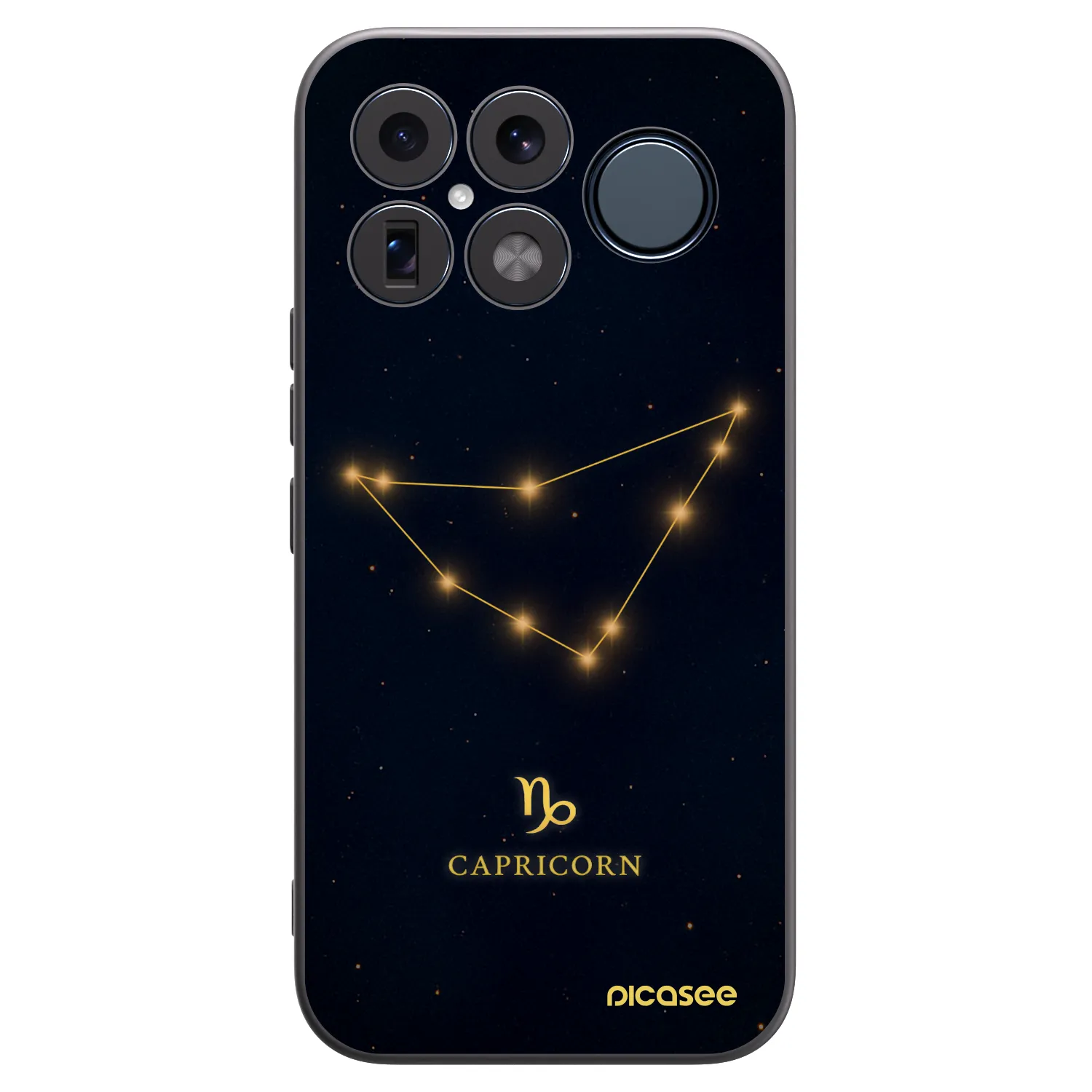 Picasee Xiaomi Poco F8 Ultra Hülle - Schwarzes Silikon - CAPRICORN