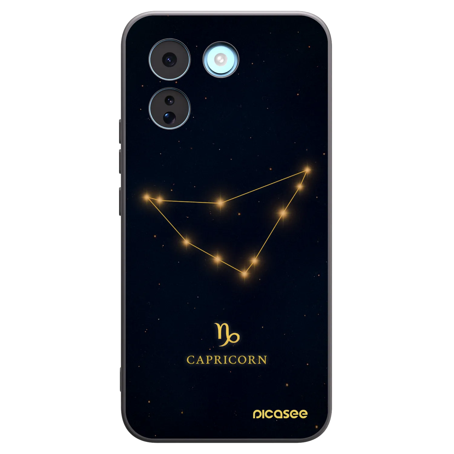Picasee Xiaomi Redmi Note 17 Pro MAX 5G Hülle - Schwarzes Silikon - CAPRICORN