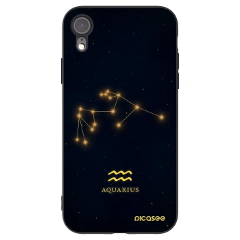Picasee Apple iPhone 6 Plus/6S Plus Hülle - Schwarzes Silikon - AQUARIUS