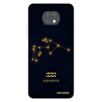 Picasee Xiaomi Redmi Note 9T Hülle - Transparentes Silikon - AQUARIUS