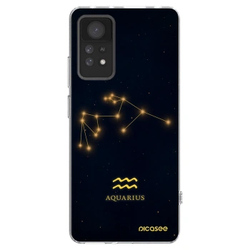 Picasee Xiaomi Redmi Note 11 Pro Hülle - Transparentes Silikon - AQUARIUS