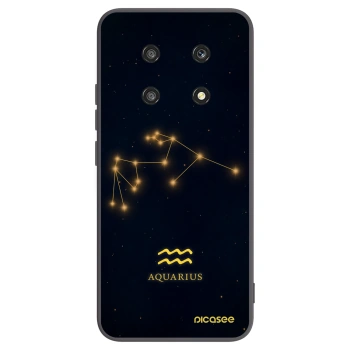 Picasee Honor Magic4 Lite 5G Hülle - Schwarzes Silikon - AQUARIUS