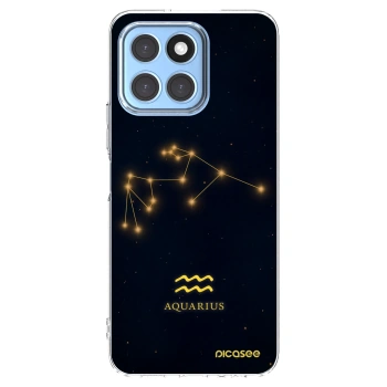 Picasee Honor X8 5G Hülle - Transparentes Silikon - AQUARIUS