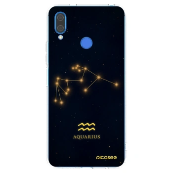 Picasee Huawei Nova 3 Hülle - Transparentes Silikon - AQUARIUS