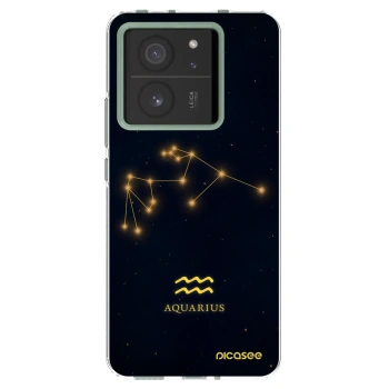 Picasee Xiaomi 13T Pro Hülle - Transparentes Silikon - AQUARIUS
