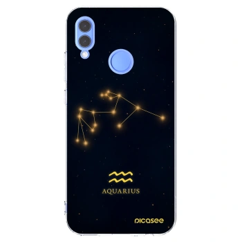 Picasee Honor 10 Lite Hülle - Transparentes Silikon - AQUARIUS