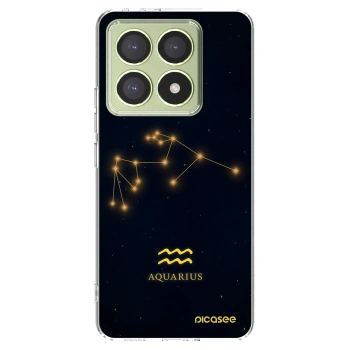 Picasee Xiaomi 14T Hülle - Transparentes Silikon - AQUARIUS