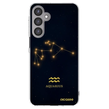 Picasee Samsung Galaxy A16 5G Hülle - Transparentes Silikon - AQUARIUS