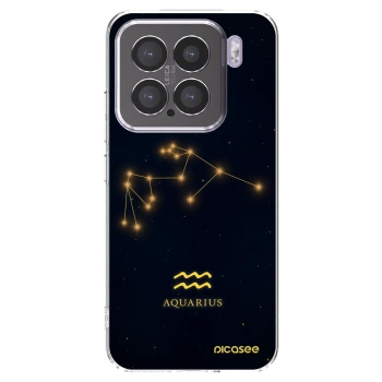 Picasee Xiaomi 15 Hülle - Transparentes Silikon - AQUARIUS