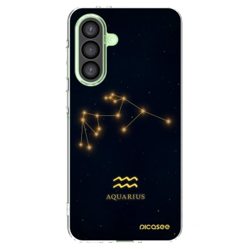 Picasee Samsung Galaxy A26 5G A266B Hülle - Transparentes Silikon - AQUARIUS