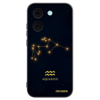 Picasee Xiaomi Poco X8 Pro Hülle - Schwarzes Silikon - AQUARIUS