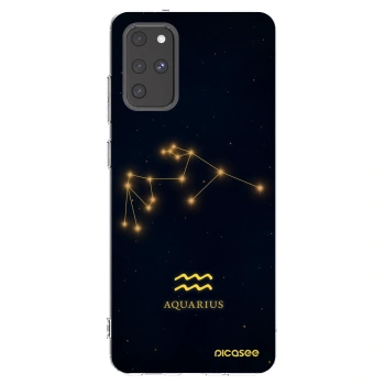 Picasee Samsung Galaxy S20+ G985F Hülle - Transparentes Silikon - AQUARIUS