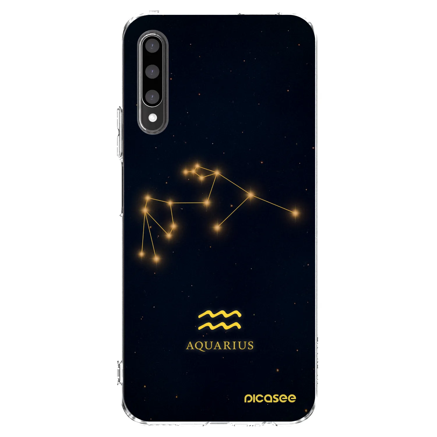 Picasee Honor 9X Pro Hülle - Transparentes Silikon - AQUARIUS