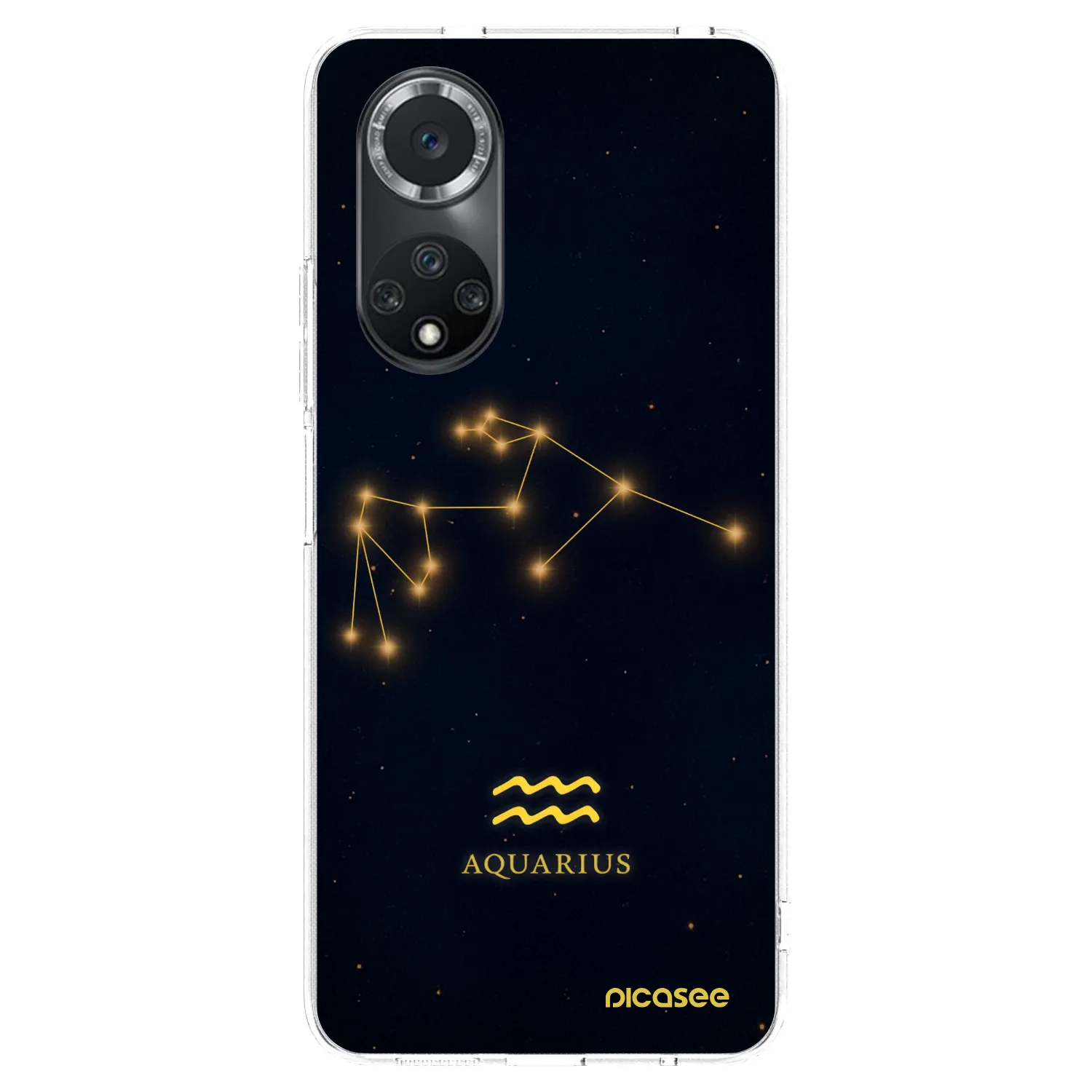Picasee Huawei Nova 9 SE Hülle - Transparentes Silikon - AQUARIUS