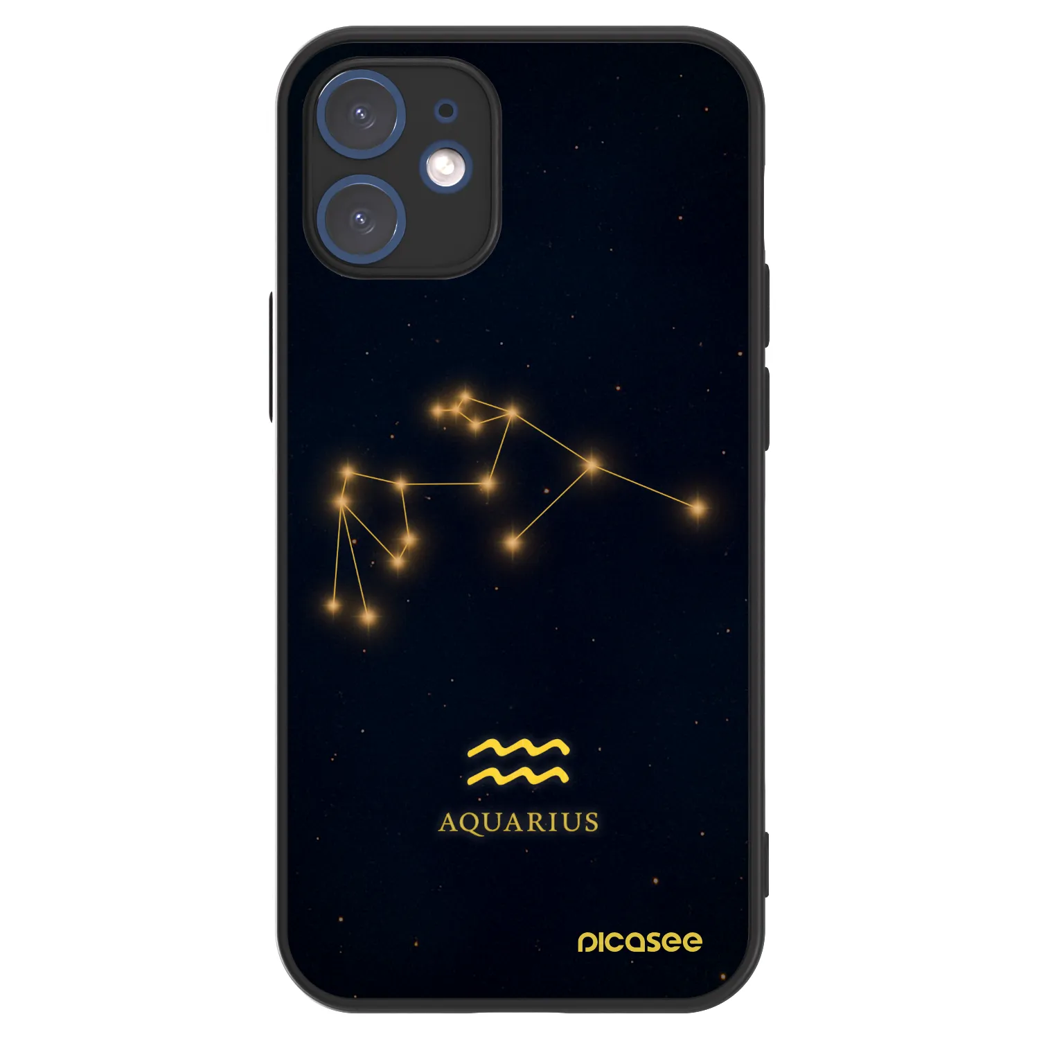 Picasee ULTIMATE CASE MagSafe für Apple iPhone 12 mini - AQUARIUS