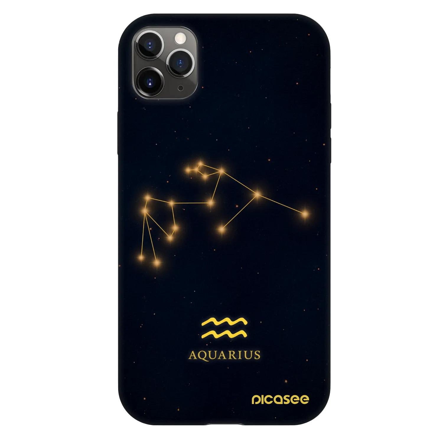 Picasee Fashion Case für Apple iPhone 11 Pro Max - AQUARIUS