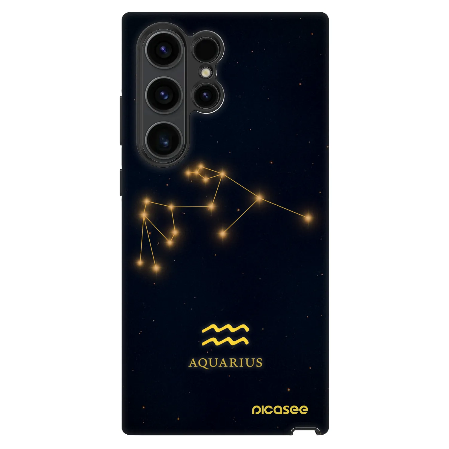 Picasee Fashion Case für Samsung Galaxy S22 Ultra 5G - AQUARIUS