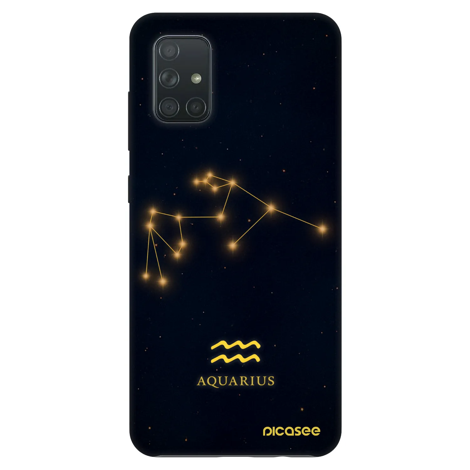 Picasee Fashion Case für Samsung Galaxy A71 A715F - AQUARIUS