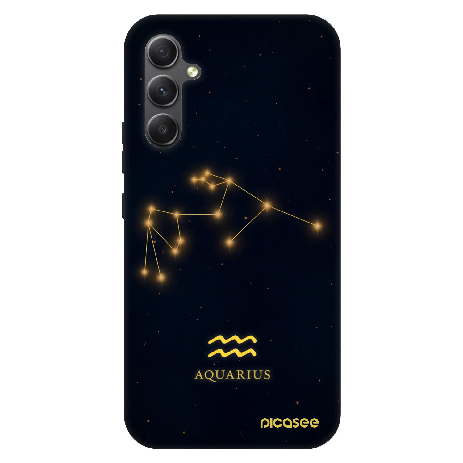Picasee Fashion Case für Samsung Galaxy A34 5G A346B - AQUARIUS