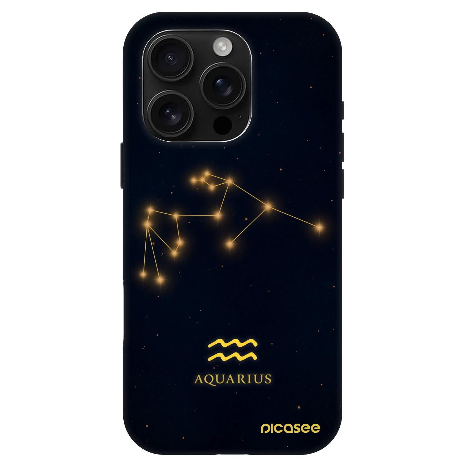 Picasee Fashion Case MagSafe für Apple iPhone 16 Pro - AQUARIUS