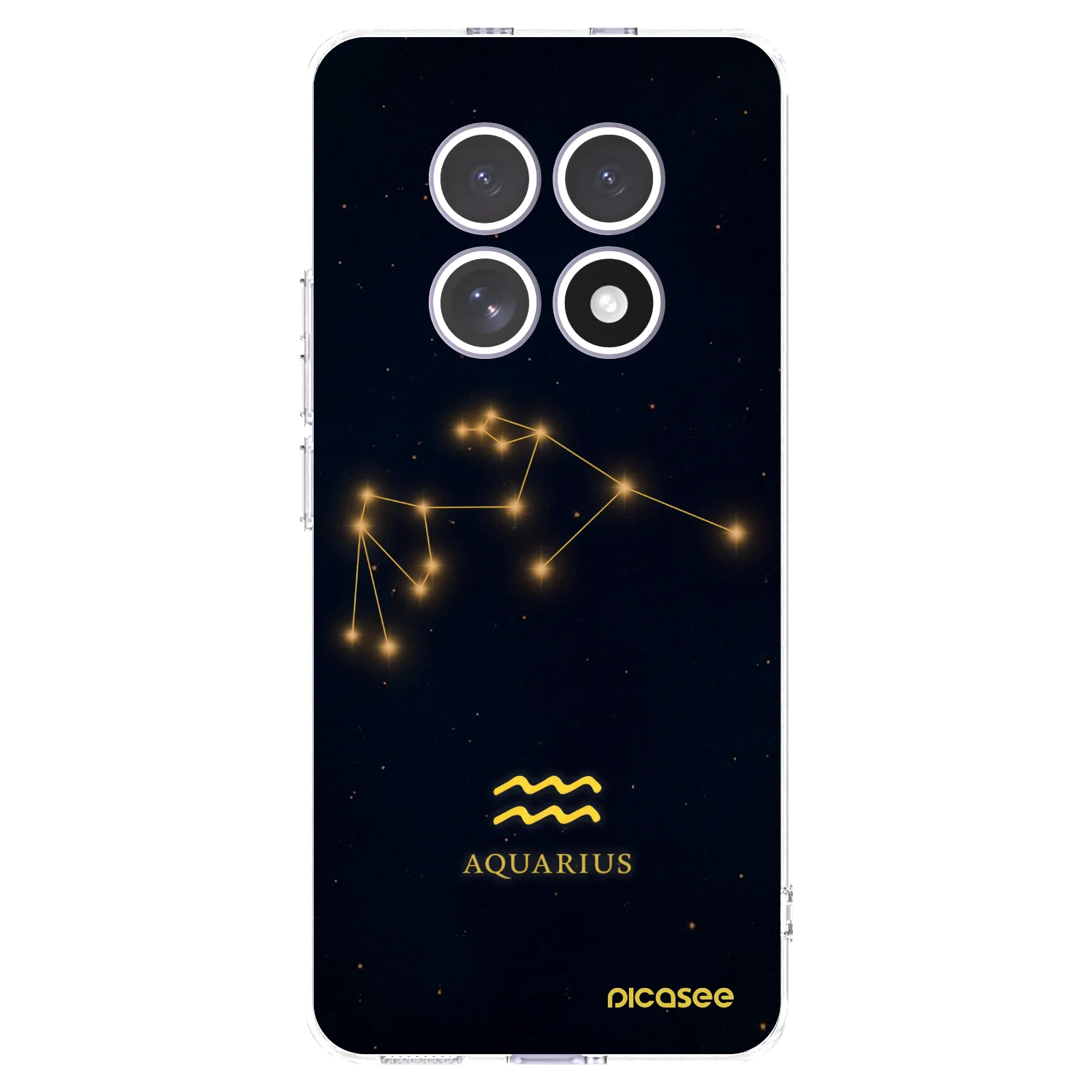 Picasee Xiaomi Redmi Note 15 Hülle - Transparentes Silikon - AQUARIUS
