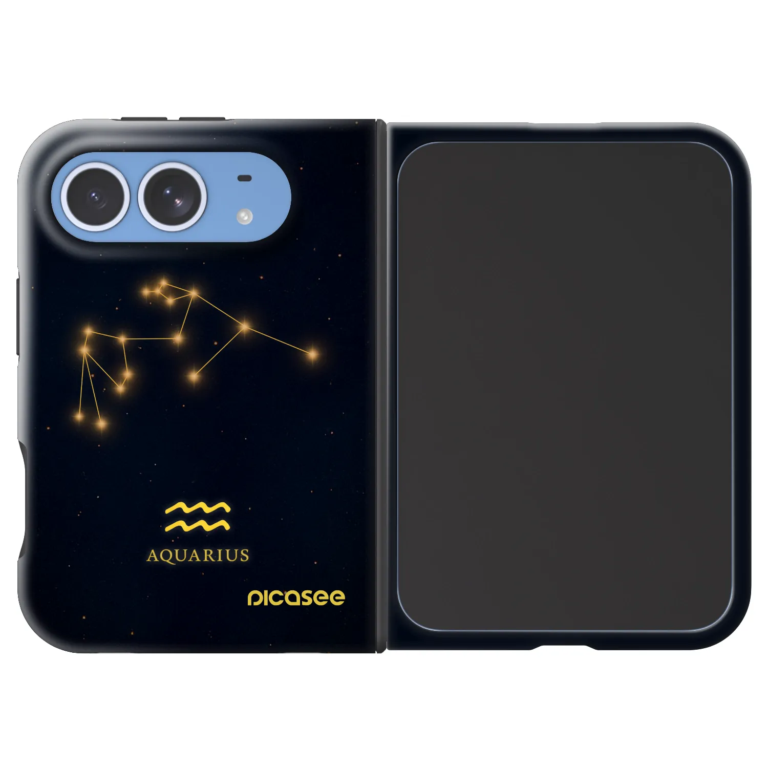 Picasee Fashion Case MagSafe für Apple iPhone Duo - AQUARIUS