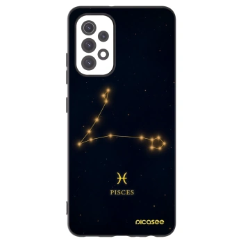 Picasee Samsung Galaxy A32 5G A326B Hülle - Schwarzes Silikon - PISCES