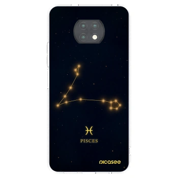 Picasee Xiaomi Redmi Note 9T Hülle - Transparentes Silikon - PISCES