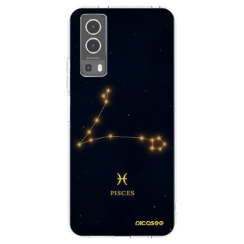Picasee Vivo Y72 5G Hülle - Transparentes Silikon - PISCES