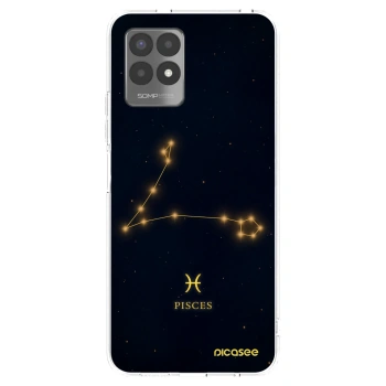 Picasee Realme 8i Hülle - Transparentes Silikon - PISCES