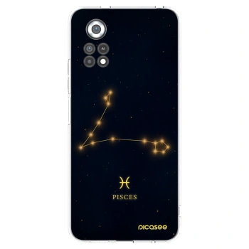 Picasee Xiaomi Poco X4 Pro 5G Hülle - Transparentes Silikon - PISCES