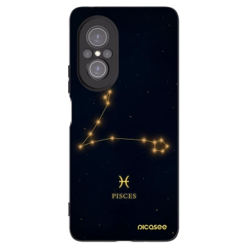Picasee Huawei Nova 9 SE Hülle - Schwarzes Silikon - PISCES