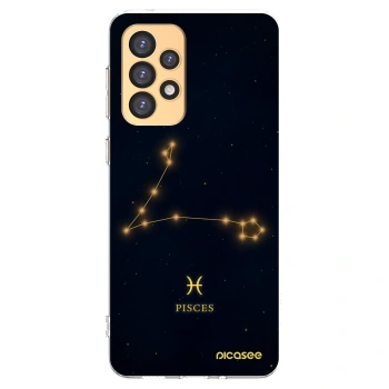 Picasee Samsung Galaxy A33 5G A336 Hülle - Transparentes Silikon - PISCES