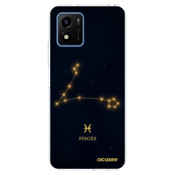 Picasee Vivo Y01 Hülle - Transparentes Silikon - PISCES