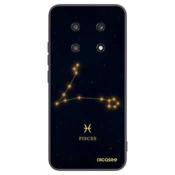Picasee Honor Magic4 Lite 5G Hülle - Schwarzes Silikon - PISCES