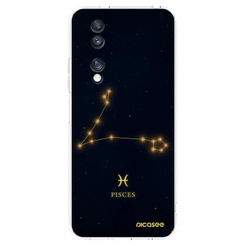 Picasee Honor 70 Hülle - Transparentes Silikon - PISCES