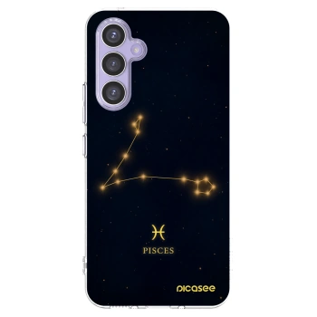 Picasee Samsung Galaxy A54 5G A546B Hülle - Transparentes Silikon - PISCES