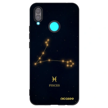 Picasee Huawei Nova 3 Hülle - Schwarzes Silikon - PISCES