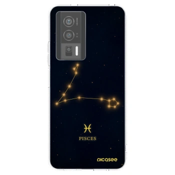 Picasee Xiaomi Poco F5 Pro 5G Hülle - Transparentes Silikon - PISCES