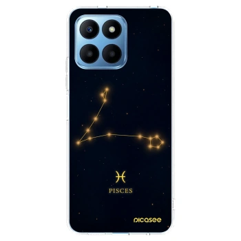 Picasee Honor 70 Lite Hülle - Transparentes Silikon - PISCES