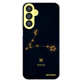 Picasee Samsung Galaxy A25 A256B 5G Hülle - Transparentes Silikon - PISCES