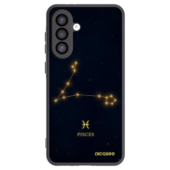 Picasee Samsung Galaxy A26 5G A266B Hülle - Schwarzes Silikon - PISCES