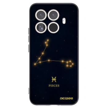 Picasee Xiaomi 15T Pro Hülle - Schwarzes Silikon - PISCES