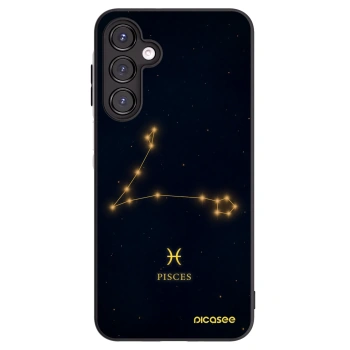 Picasee Samsung Galaxy A16 4G Hülle - Schwarzes Silikon - PISCES