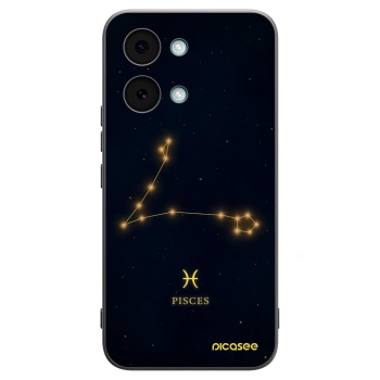 Picasee Xiaomi Poco X8 Pro Max Hülle - Schwarzes Silikon - PISCES
