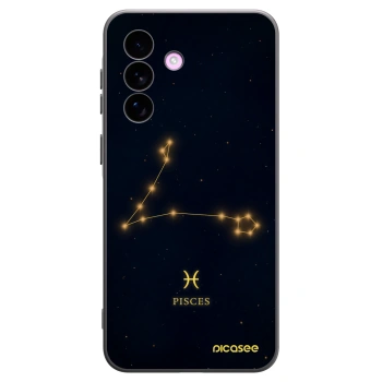 Picasee Samsung Galaxy A57 5G Hülle - Schwarzes Silikon - PISCES